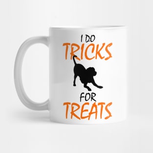 I Do Tricks For Treats Dog Lover Halloween Gifts Mug